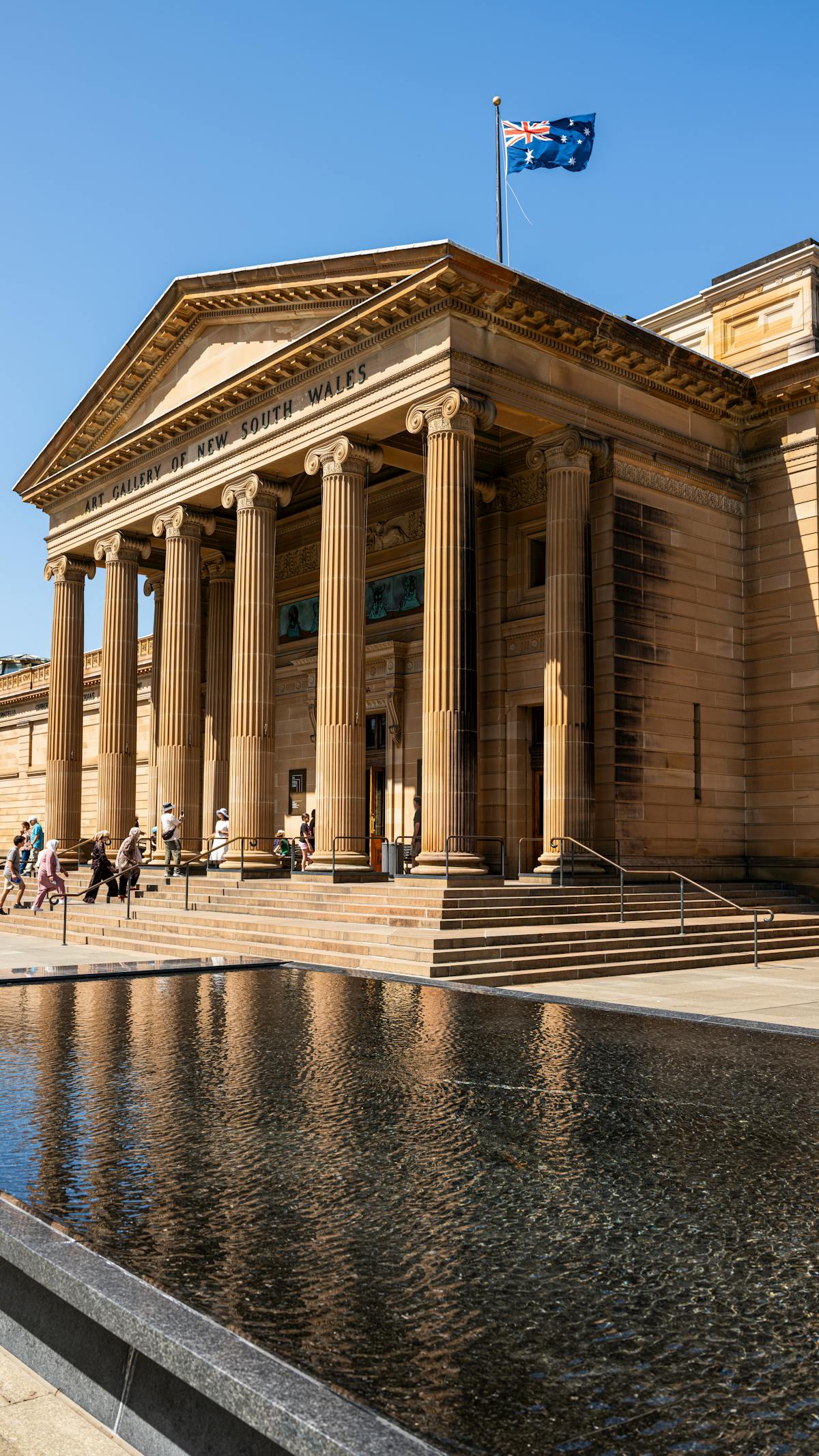 Art Gallery of New South Wales exterior - Sydney's premier cultural institution