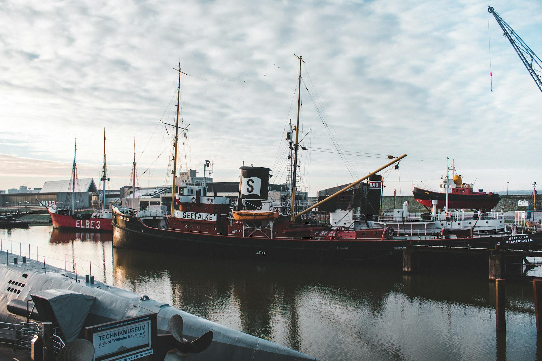 Australian National Maritime Museum ship at Darling Harbour