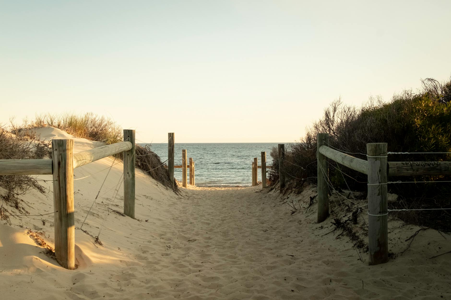 Day trips from Sydney - Port Stephens coastline with golden sand dunes and sparkling ocean waters north of Sydney.