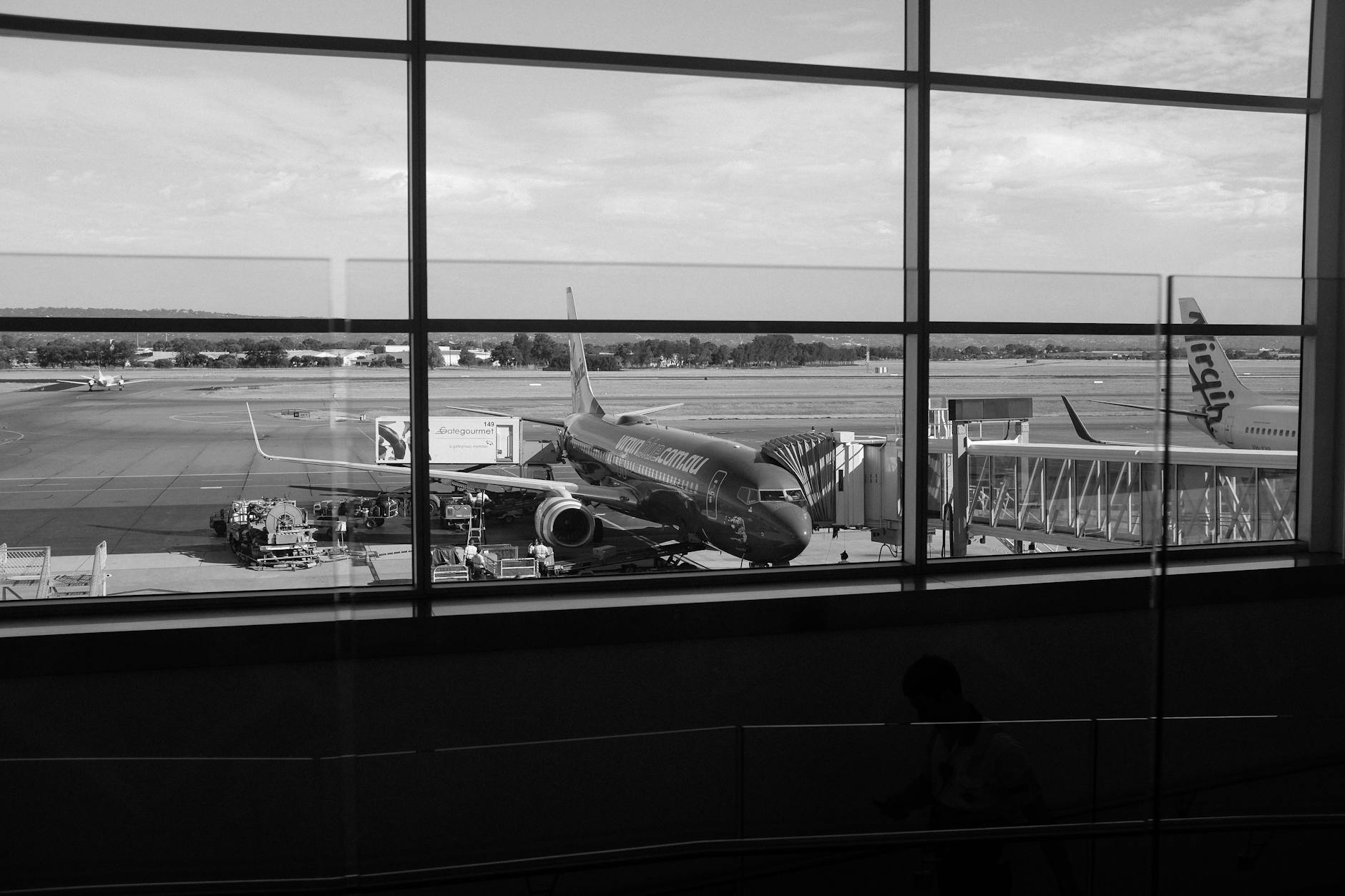 Sydney travel guide - Sydney Kingsford Smith Airport international terminal where most visitors arrive.
