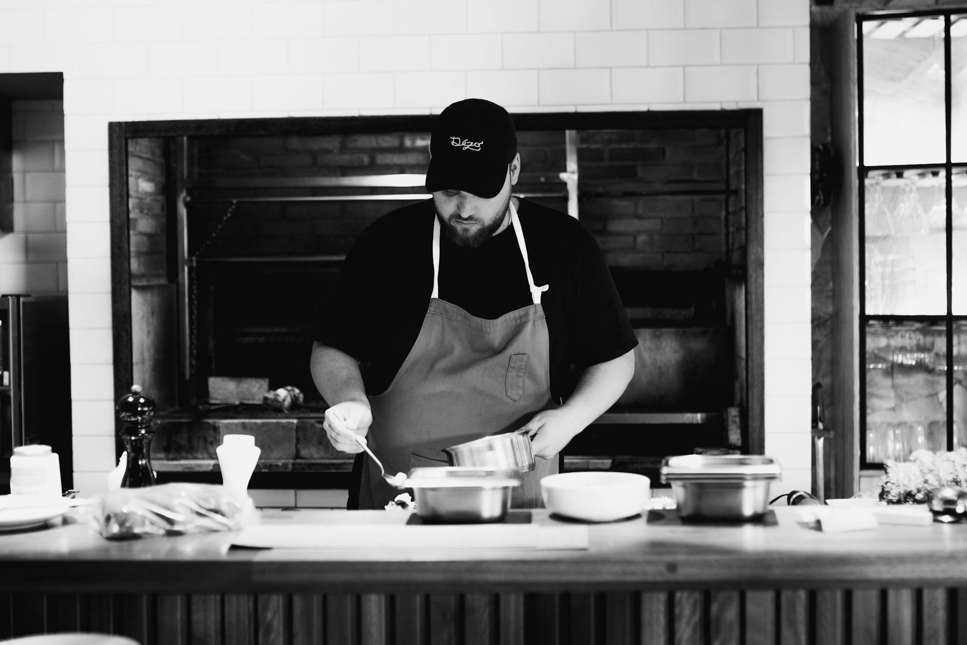 Best restaurants in Sydney - chef plating in kitchen