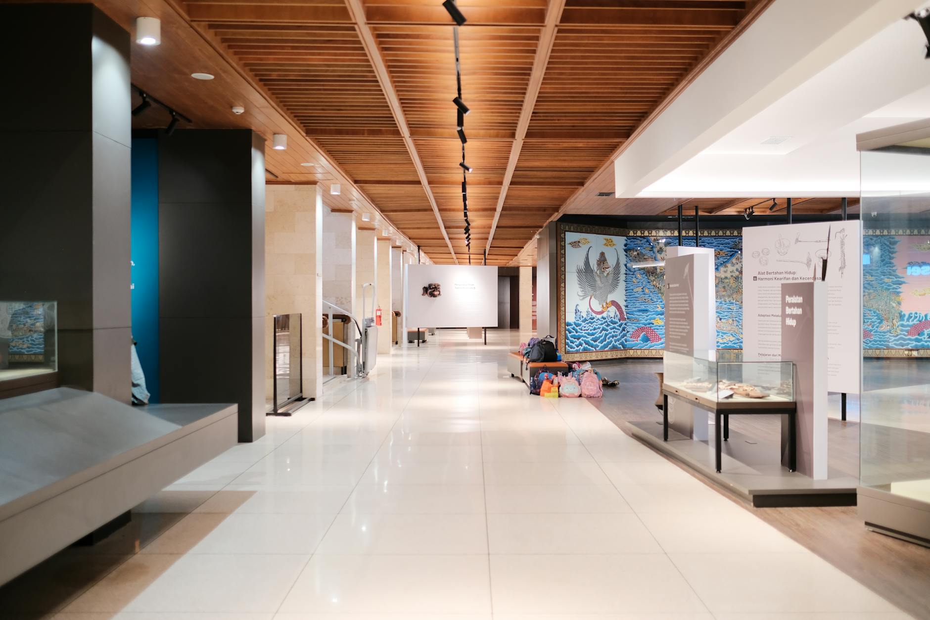Sydney history and culture - museum exhibit interior