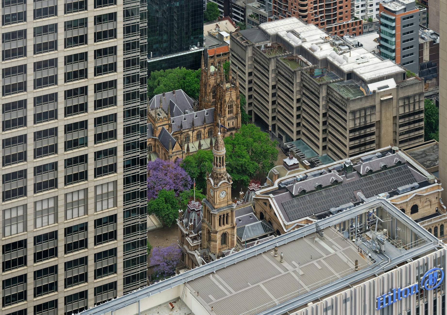 Best hotels in Sydney CBD - CBD office tower hotel skyline
