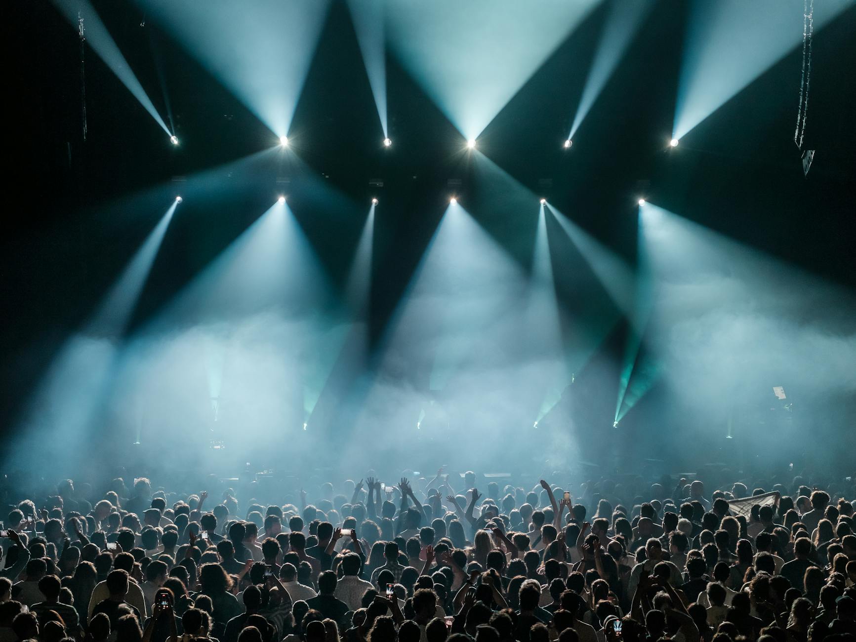 Sydney nightlife - live music venue with crowd and stage