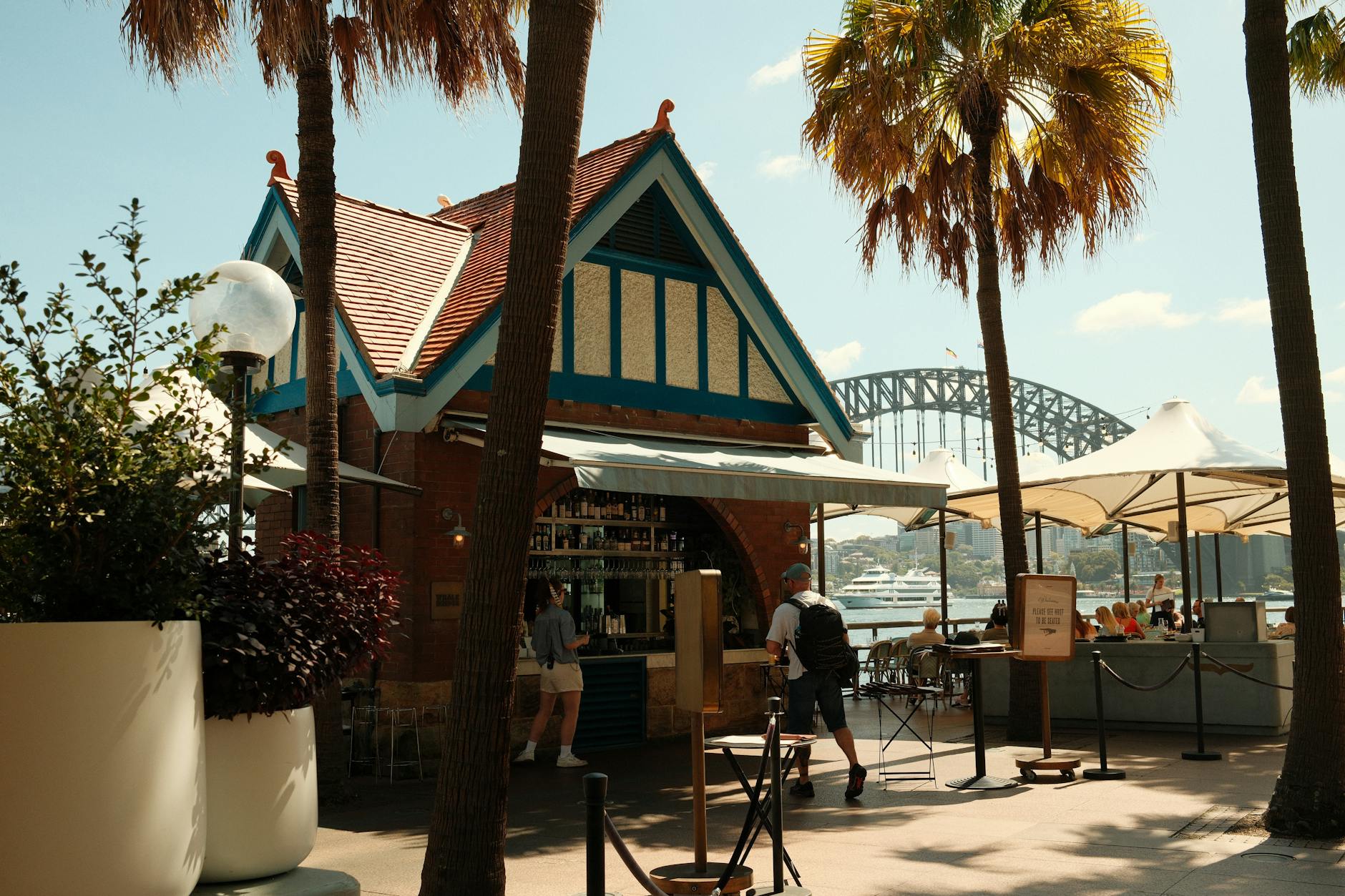 Things to do in Sydney - waterfront harbour dining