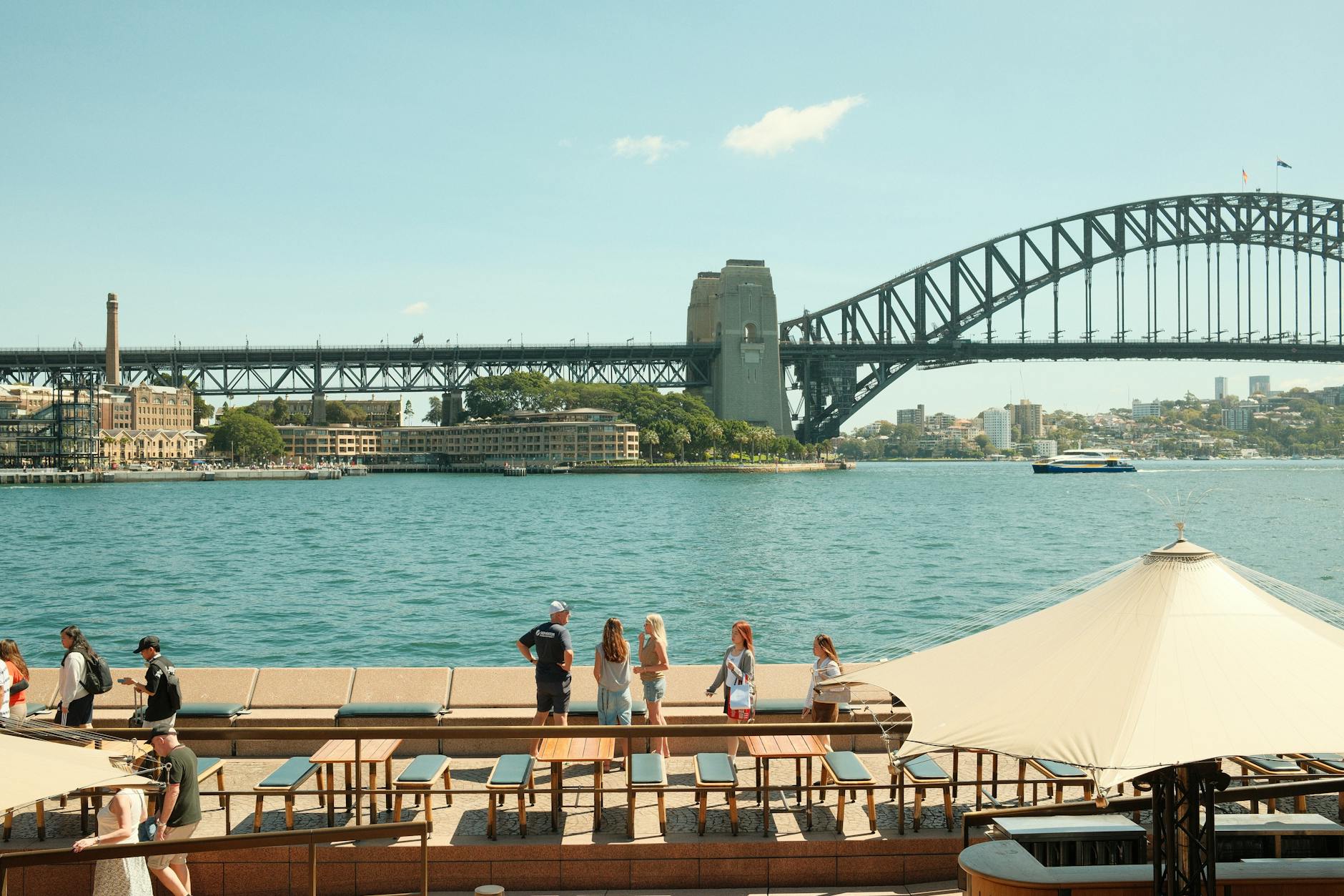 Best restaurants in Sydney - harbour view dinner setting