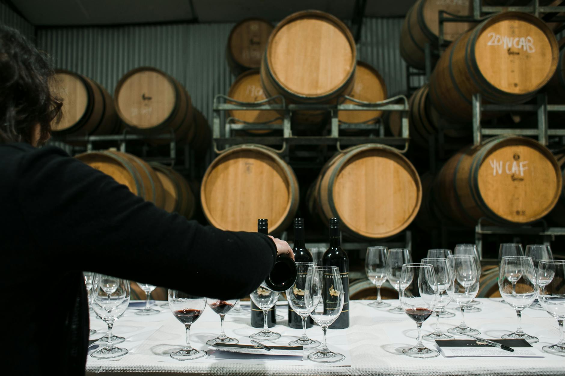 Sydney food tours - wine tasting at cellar door